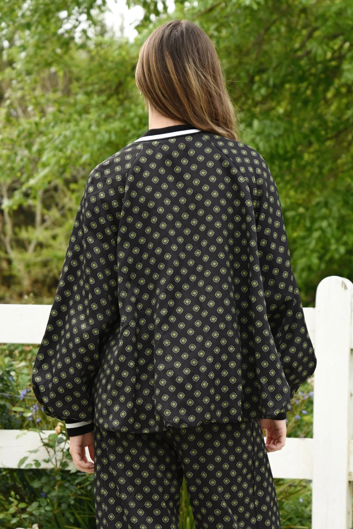COOPER - FLOWERBOMB JACKET - BLACK MULTI