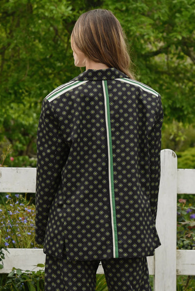 COOPER - KEEP IT BLAZING JACKET - BLACK MULTI