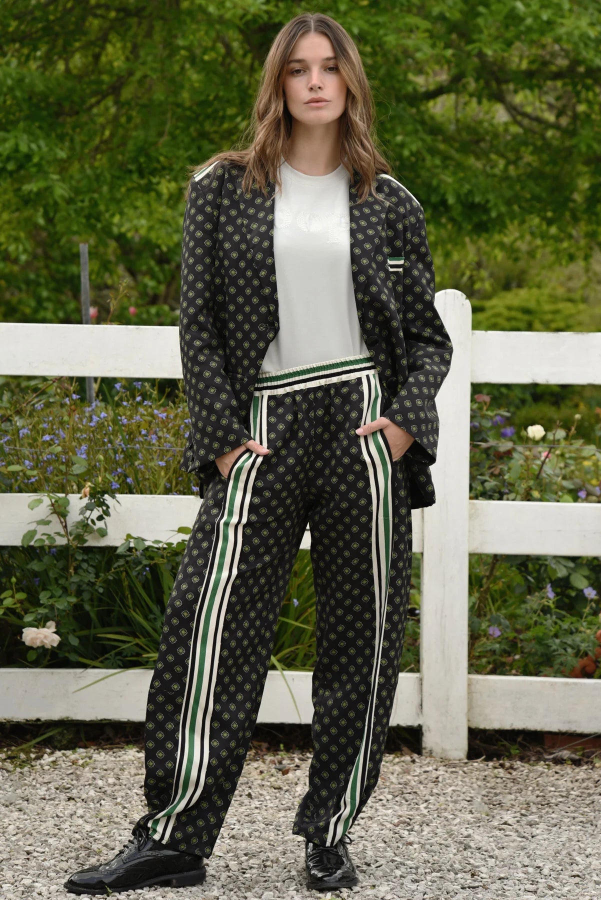 COOPER - KEEP IT BLAZING JACKET - BLACK MULTI