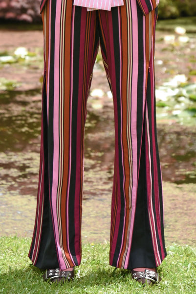 COOPER - ZIP TO BE SQUARE PANT - PINK MULTI STRIPE