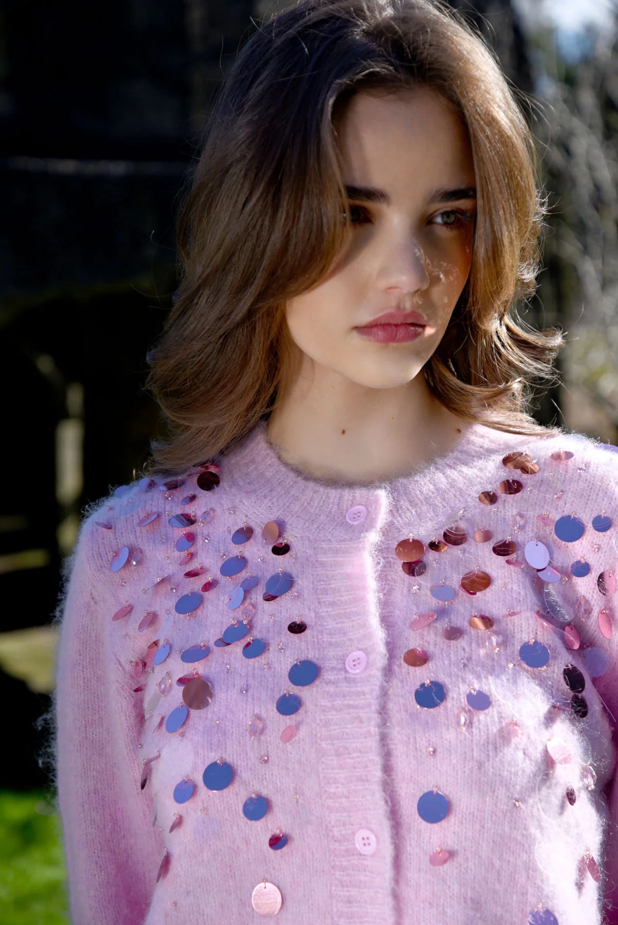 COOP - CARDI-BLING CARDIGAN - PINK
