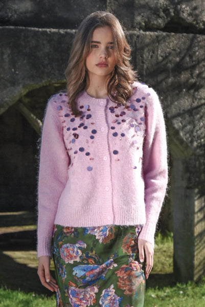 COOP - CARDI-BLING CARDIGAN - PINK