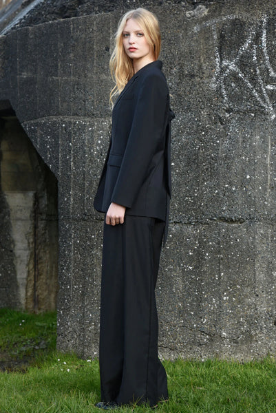 COOP - WIDE APPEAL TROUSER - BLACK