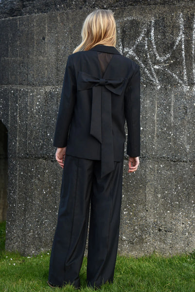 COOP - WIDE APPEAL TROUSER - BLACK
