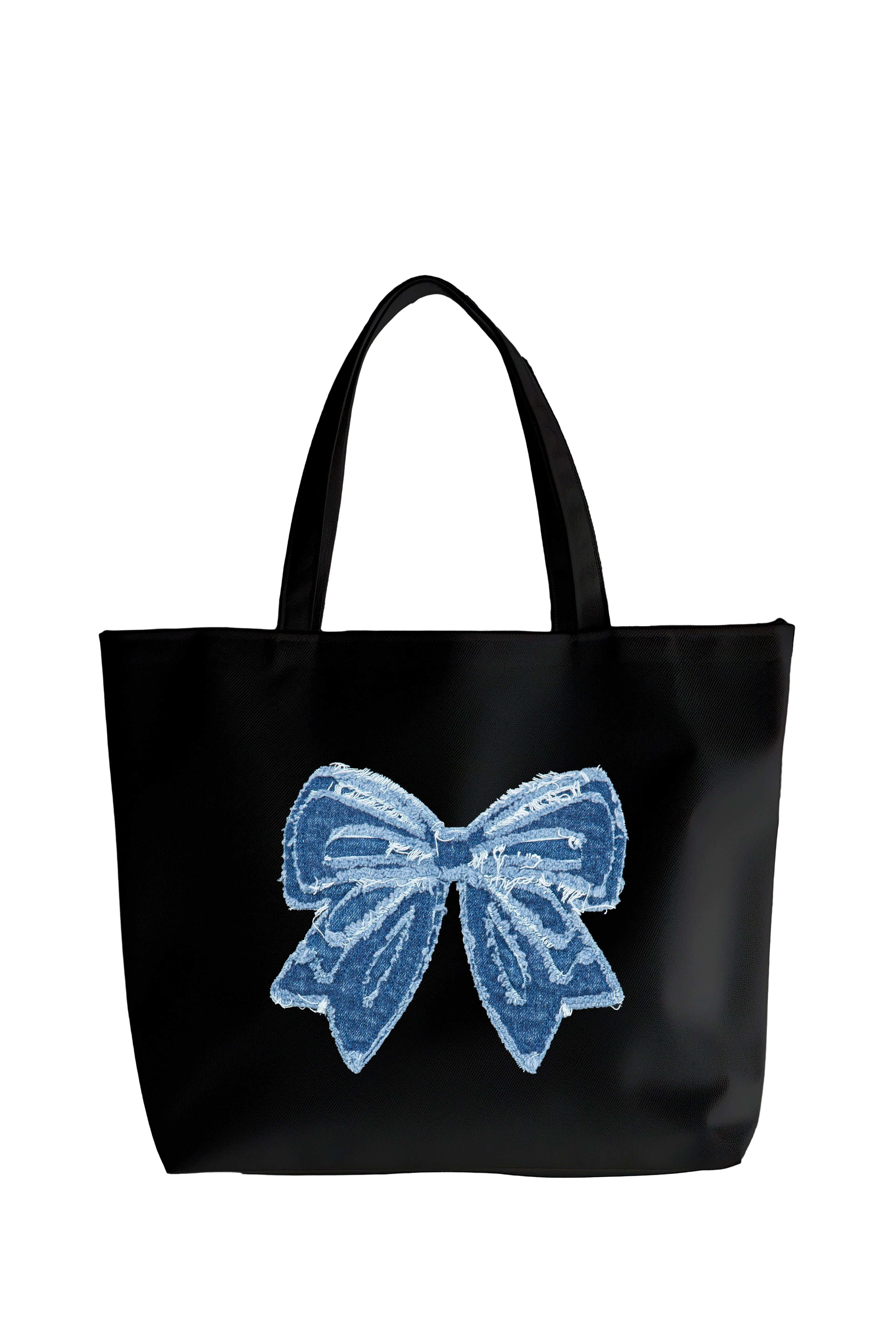 COOP - THE BOLD & THE BOWITUL BAG - BLACK & DENIM