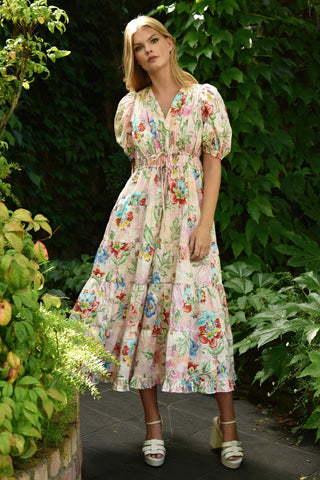 COOP - RUCHE AROUND DRESS - PINK