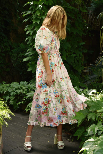 COOP - RUCHE AROUND DRESS - PINK
