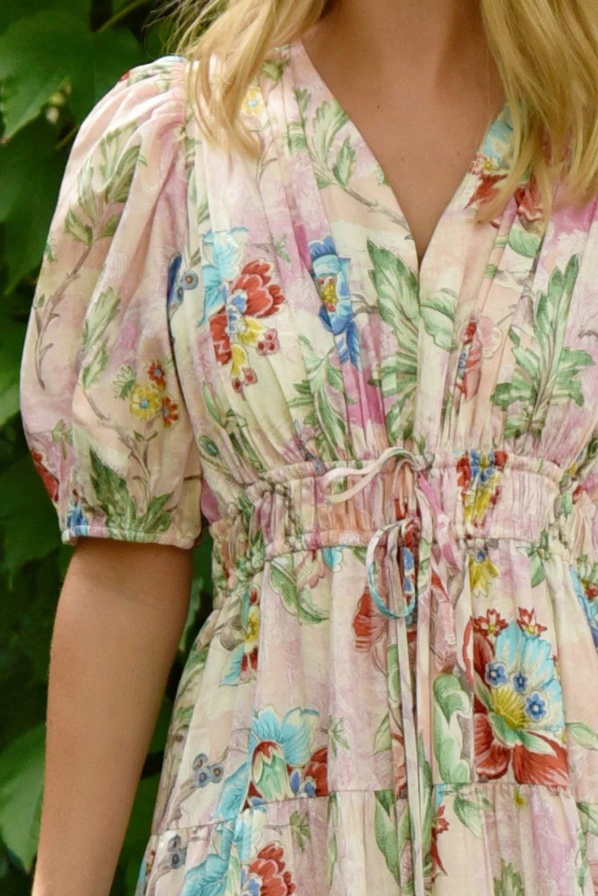 COOP - RUCHE AROUND DRESS - PINK