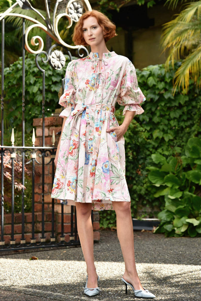 COOP - TIE'S THE LIMIT DRESS - PINK
