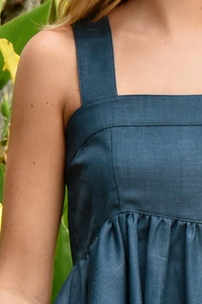 COOP - TOP-DEAD GORGEOUS TOP - BLUE