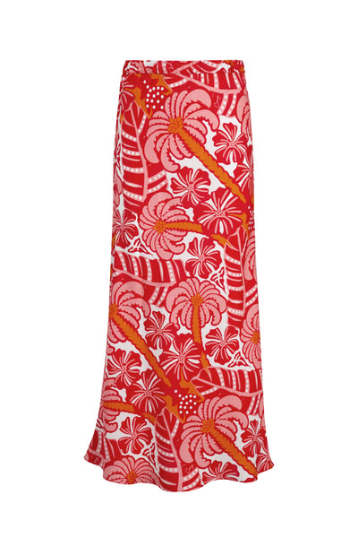 COOP - BIAS THE WAY SKIRT - RED & PINK