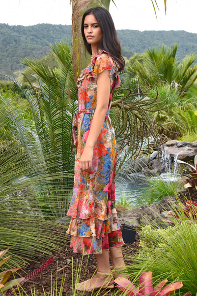 COOP - FLOAT ON BY DRESS - FLORAL