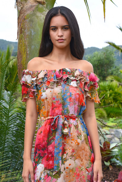 COOP - FLOAT ON BY DRESS - FLORAL