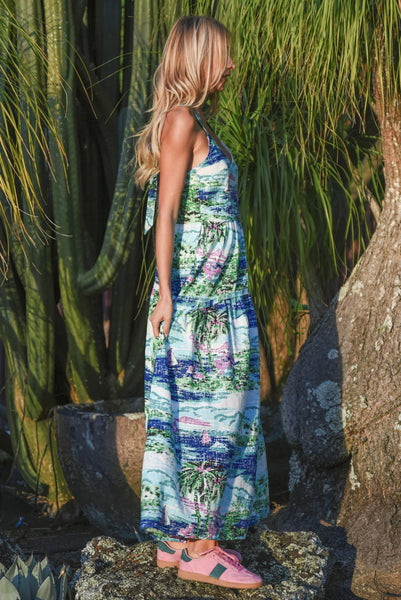 COOP -BOW-NANZA DRESS - BLUE