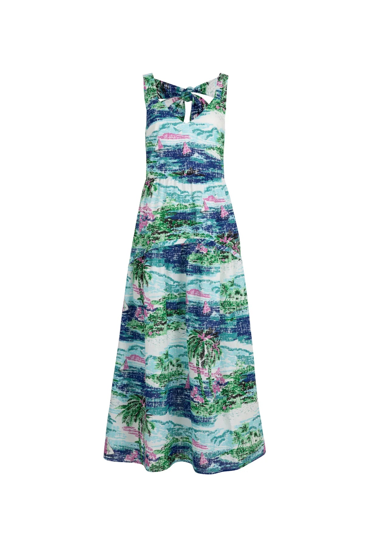 COOP -BOW-NANZA DRESS - BLUE