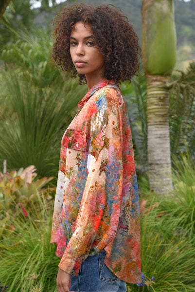 COOP - BLOOM THERE DONE THAT SHIRT - FLORAL