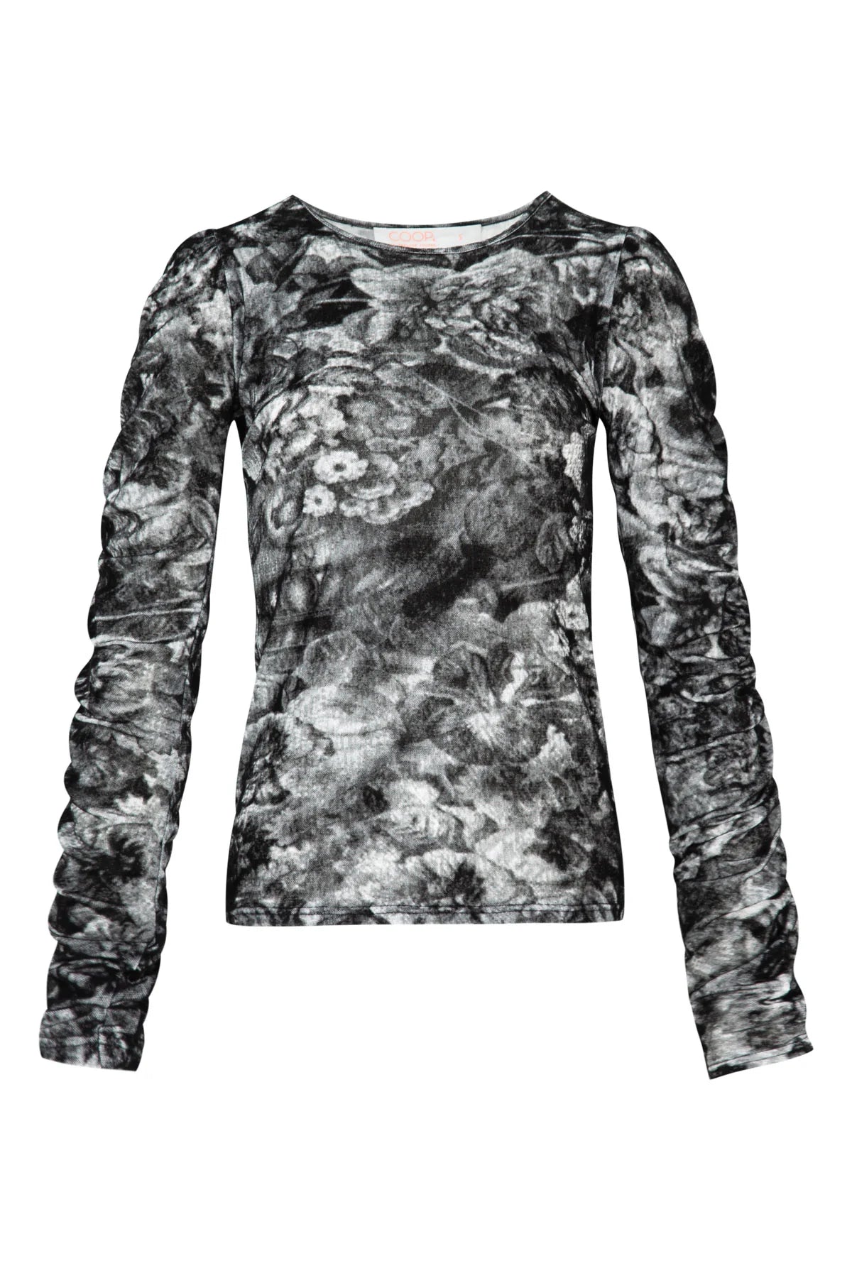 COOP - RUCHE THE DAY TOP - BLACK