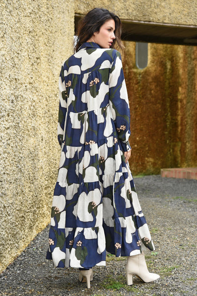 COOP - SUN & THE SWOON DRESS - NAVY