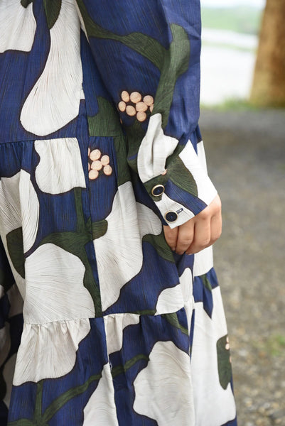 COOP - SUN & THE SWOON DRESS - NAVY