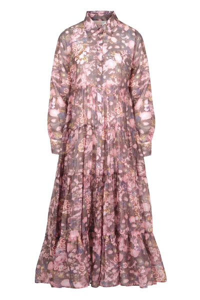 COOP - SUN & THE SWOON DRESS - PINK & GREY