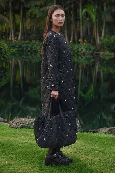 COOP TWINKLE TOTE BAG  - BLACK