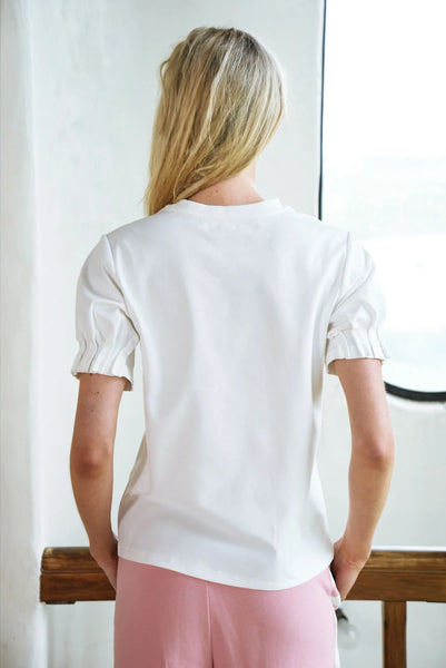 COOP - FOIL & FLOURISH T-SHIRT - WHITE