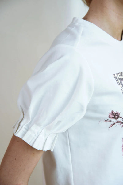 COOP - FOIL & FLOURISH T-SHIRT - WHITE