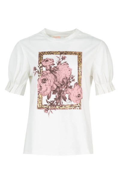 COOP - FOIL & FLOURISH T-SHIRT - WHITE