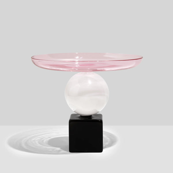 FAZEEK GEO CAKE STAND - PINK