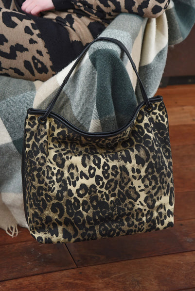 CURATE - PURSE IS BETTER BAG - LEOPARD
