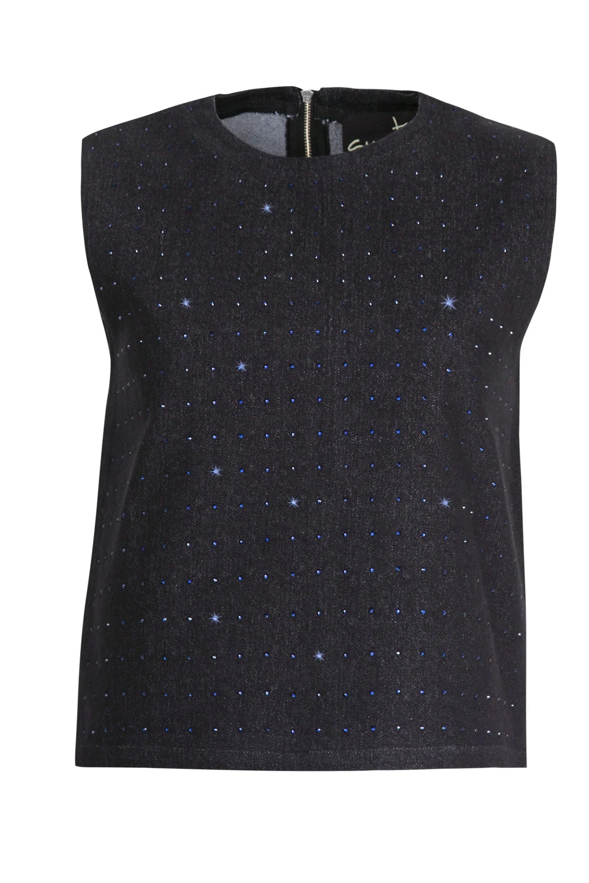 CURATE - STAY OUT ALL BRIGHT TOP - BLACK