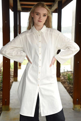 CURATE - MONOCHROME MAGIC DRESS - WHITE