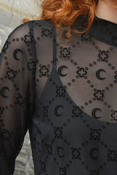 CURATE - DON'T GET MESHY TOP - BLACK