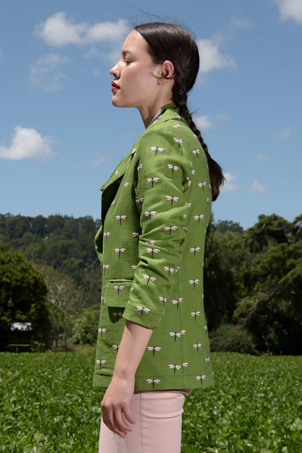 1.Curate By Trelise Cooper - FEELING BLAZED JACKET - GREEN