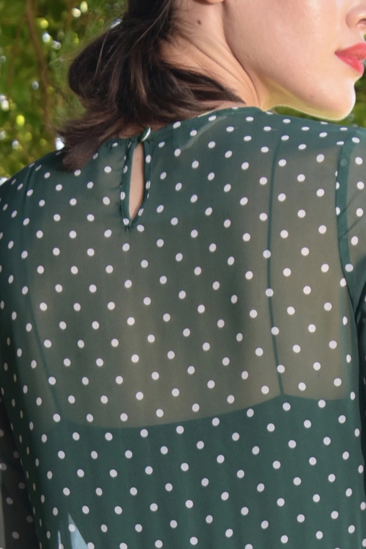 4.Curate By Trelise Cooper - GAME CHANGER DRESS - GREEN SPOT