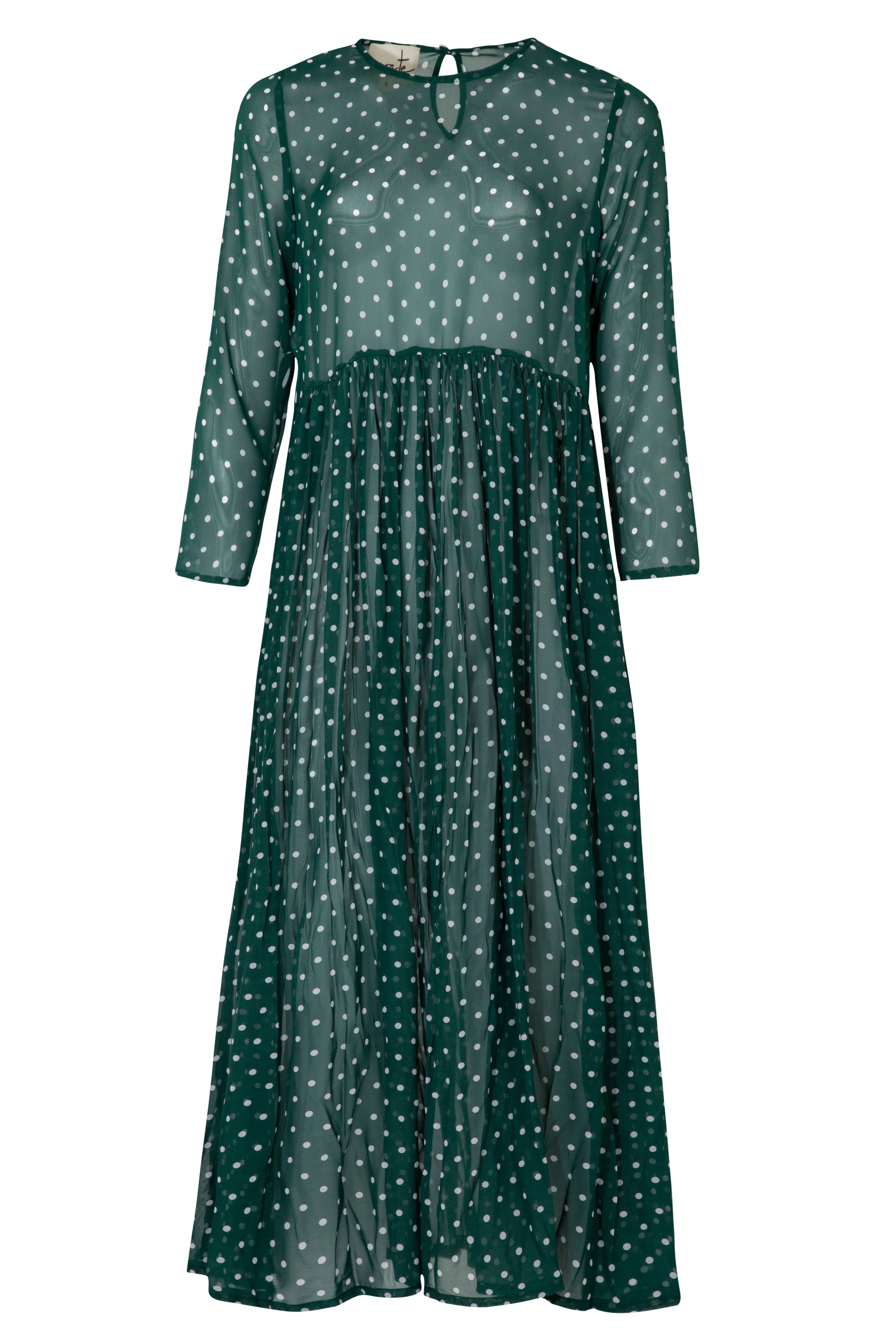 4.Curate By Trelise Cooper - GAME CHANGER DRESS - GREEN SPOT