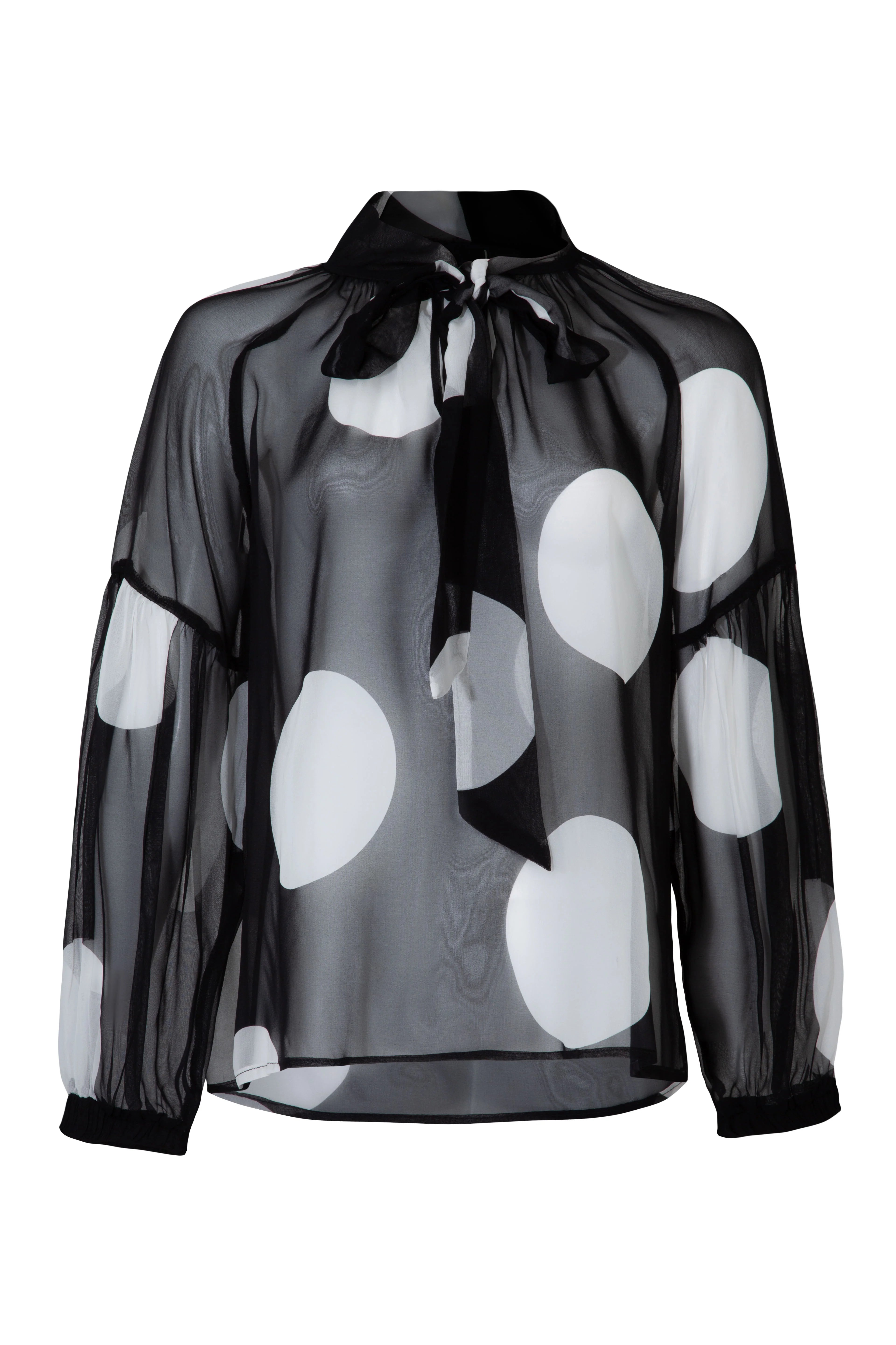 7.Curate By Trelise Cooper - KEEP YOUR COOL BLOUSE - BLACK SPOT