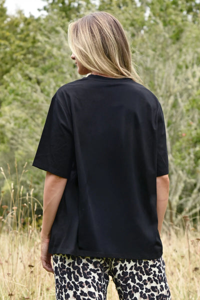 CURATE - CHARM SCHOOL T-SHIRT - BLACK