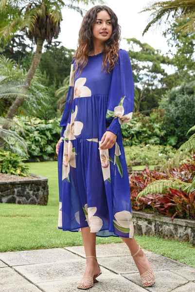 CURATE - DREAMING OF SPRING DRESS - BLUE ORCHID