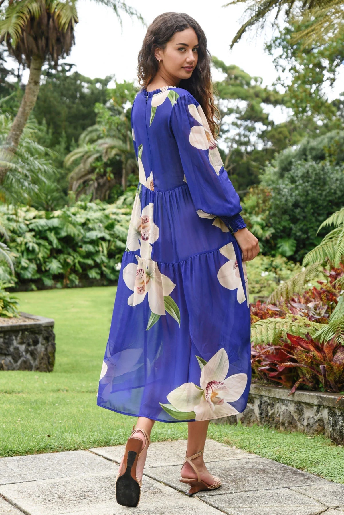 CURATE - DREAMING OF SPRING DRESS - BLUE ORCHID