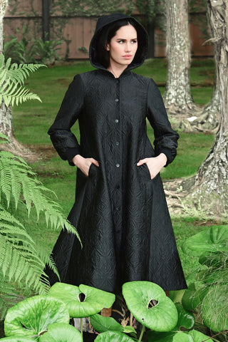 CURATE - CLEAR YOUR COAT COAT - BLACK