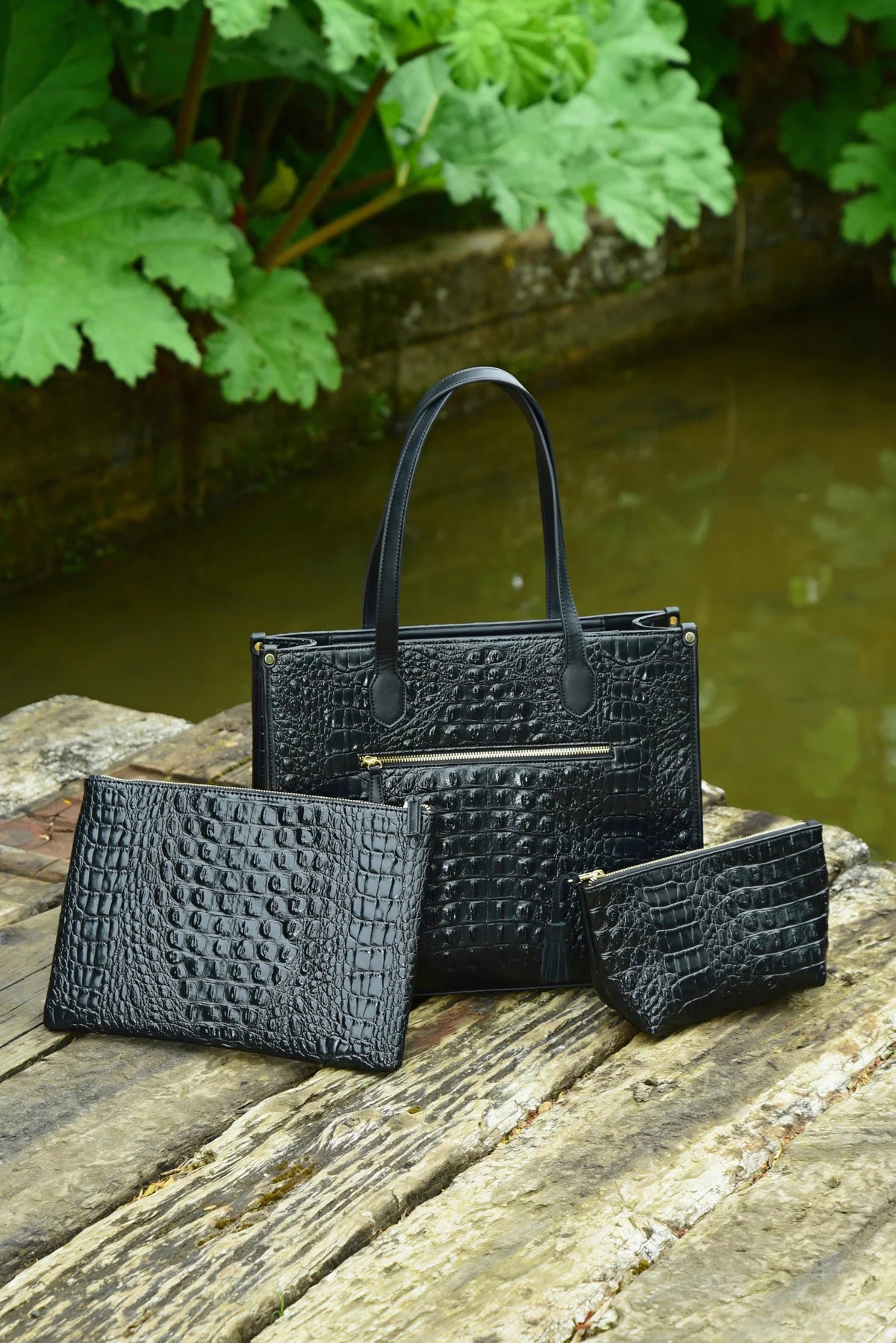 CURATE - BELIEVE IT OR TOTE BAG - BLACK
