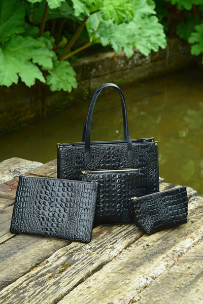 CURATE - BELIEVE IT OR TOTE BAG - BLACK