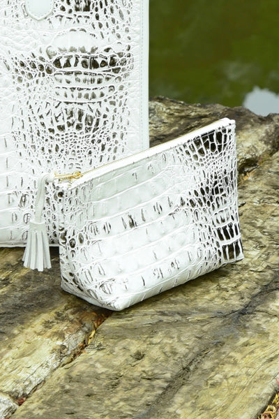 CURATE - KISS + MAKEUP BAG - ZEBRA