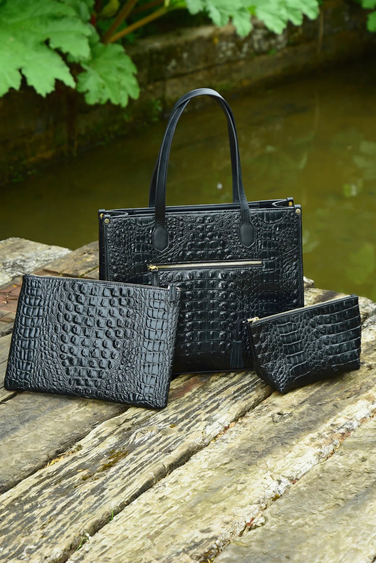 CURATE - ONE IN EVERY POUCH BAG - BLACK