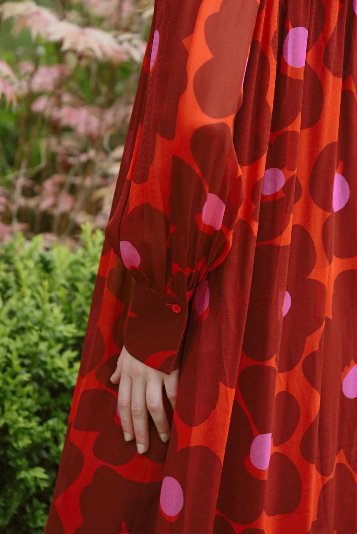CURATE - NIGHT BY NIGHT DRESS - PINK/RED