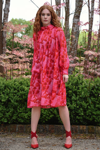 CURATE - LOVE OF LIFE DRESS - PINK/RED