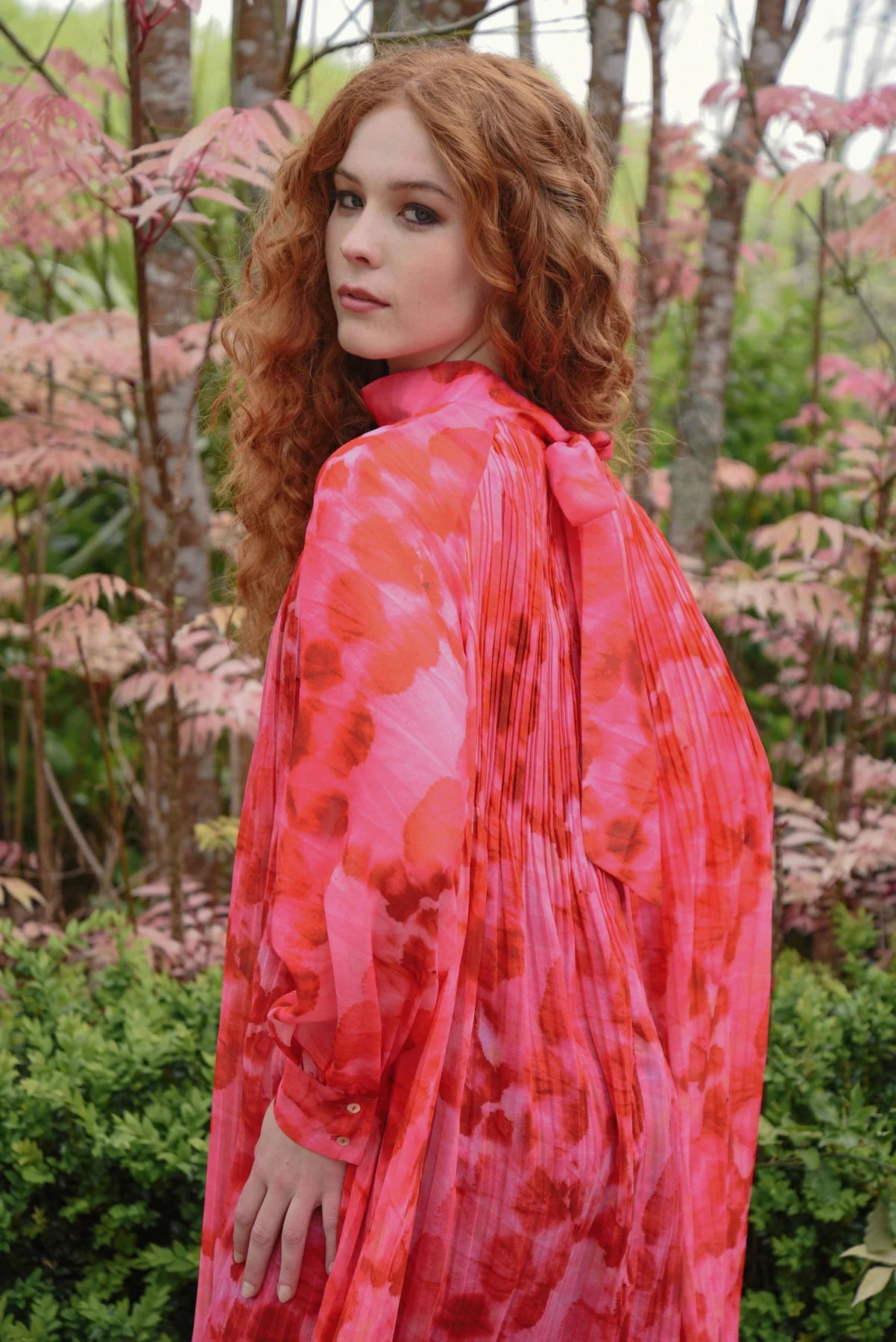 CURATE - LOVE OF LIFE DRESS - PINK/RED