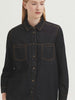 NICE THINGS - SHIRT - GREY DENIM