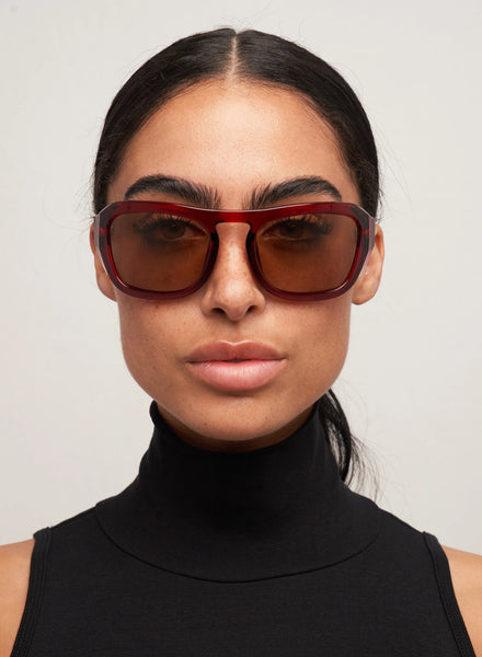 OTRA CHARIS - CHERRY/BROWN